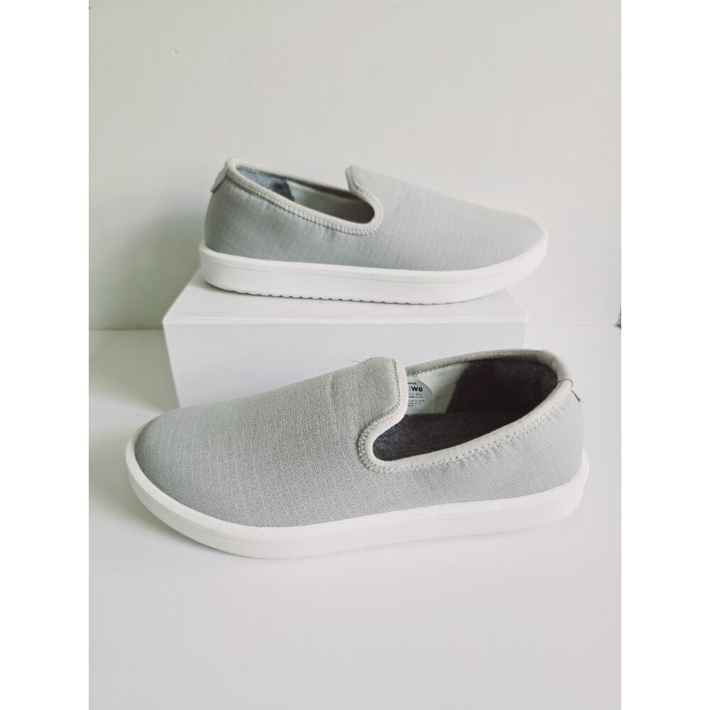 Allbirds Wool Loungers Woven Gray Slip On Loafer Shoes Womens Size 8